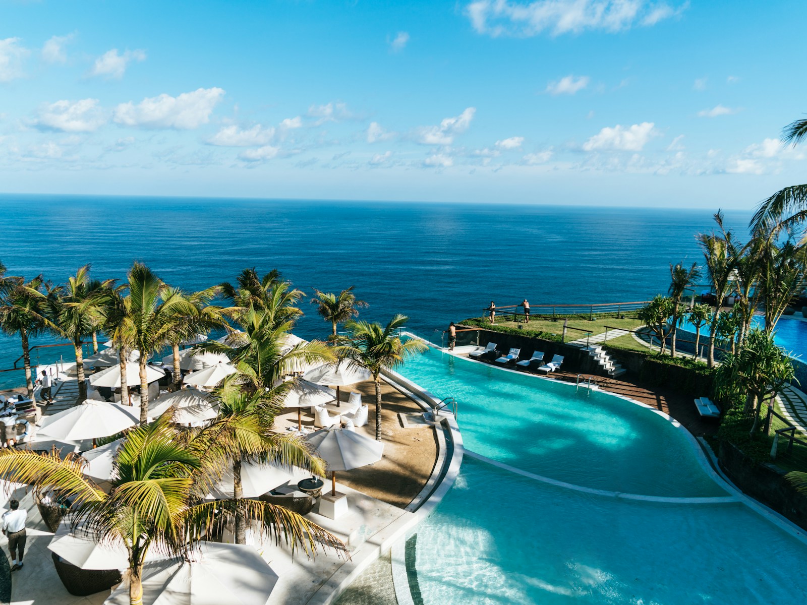 House exterior with tropical garden